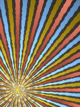 Abstract colored ray background Stock-Illustration