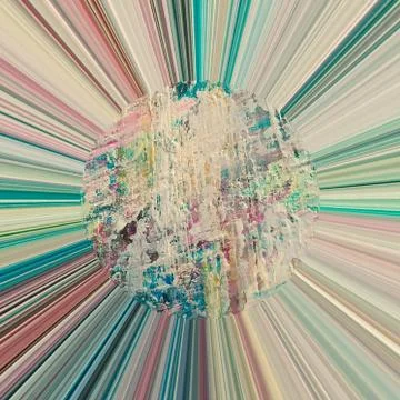 Abstract colored rays background Stock Photos