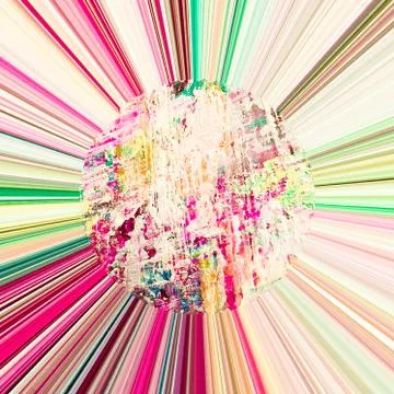 Abstract colored rays background Stock Photos