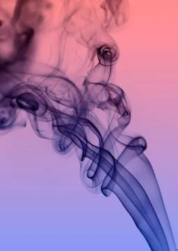 Abstract colored rays of smoke in colored background Stock Illustration