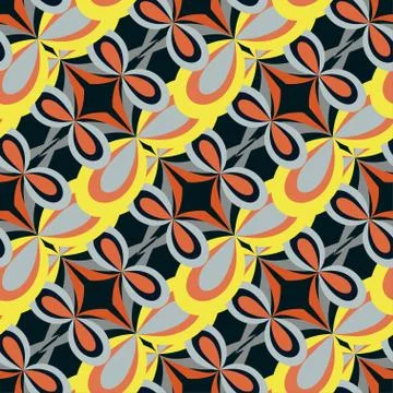 Abstract colored seamless pattern for your design Illustrazione stock