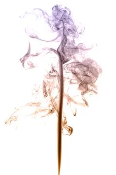 Abstract colored smoke Stock Photos