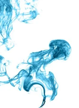 Abstract colored smoke Foto stock