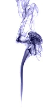 Abstract colored smoke Foto stock