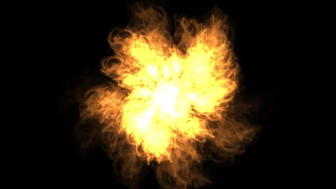 Abstract colored star on black background Stock Footage 296242907