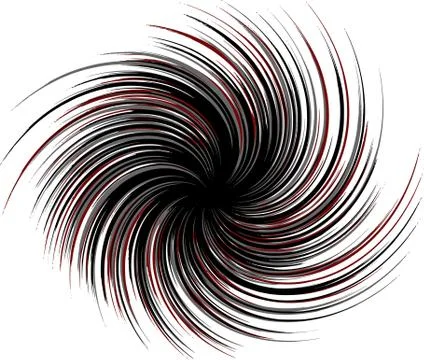 Abstract colored swirl background at white Stock Illustration