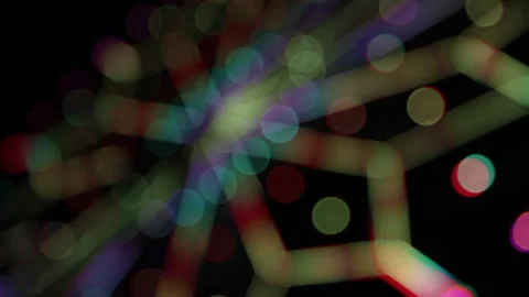 Abstract colored tracks ProRes422HQ Video stock 138550838