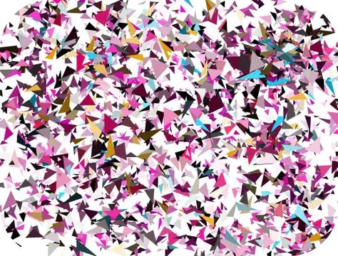 Abstract colored triangles background texture Stock Illustration