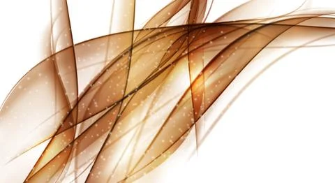 Abstract Colored Wave on  Background. Vector Illustration Stock Illustration