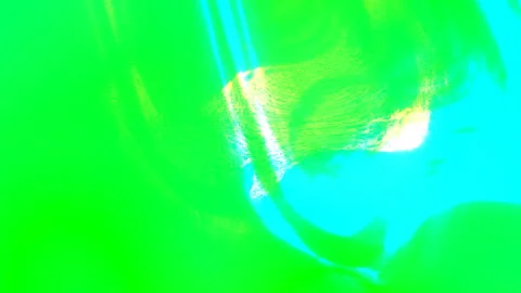 Abstract Colored Waves on Green Curtain Abstract Background Video stock 118939305
