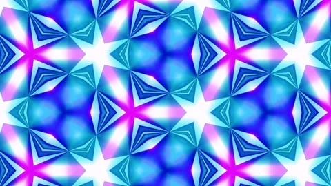 Abstract colorful 4k geometric pattern background Stock Footage 310096452