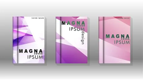 Abstract colorful and triangular background ready in eps 10 Ilustração Stock