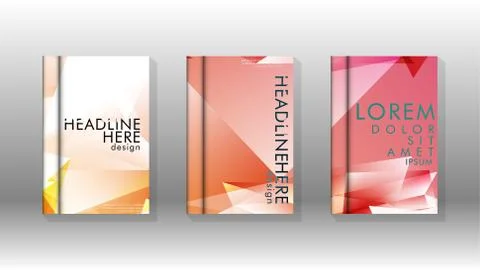 Abstract colorful and triangular background ready in eps 10 Stock Illustration