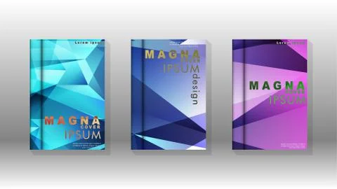 Abstract colorful and triangular background ready in eps 10 Illustrazione stock