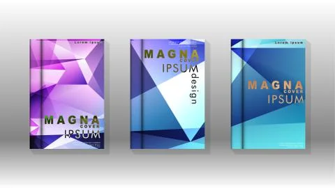 Abstract colorful and triangular background ready in eps 10 Stockillustratie