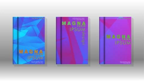 Abstract colorful and triangular background ready in eps 10 Stock Illustration