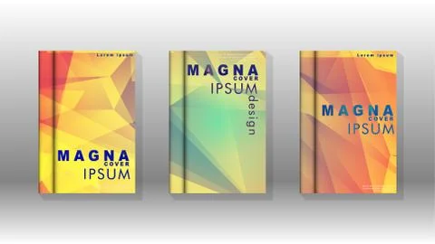 Abstract colorful and triangular background ready in eps 10 Illustrazione stock