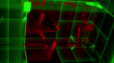 Abstract colorful animated grid Stock Footage 56249488