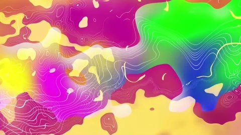 Abstract colorful animation multicolor background.4k modern fluid background Stock Footage 170402456