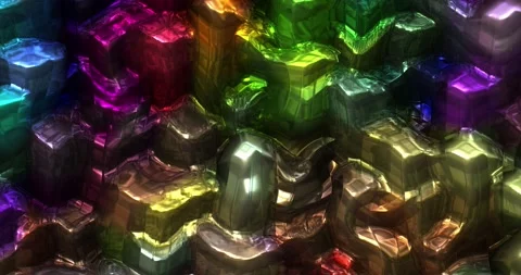 Abstract colorful animation .Multicolor liquid background.Abstract background. Video stock 145992771