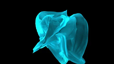 Abstract colorful animation. Multicolor liquid background. Video stock 243446910
