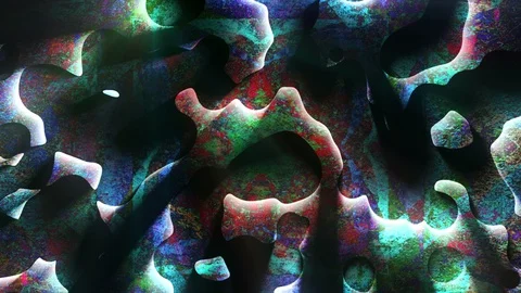 Abstract Colorful Art Background Stock-Footage 125028373