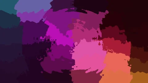 Abstract Colorful Art Background Loop Stock Footage 201470218