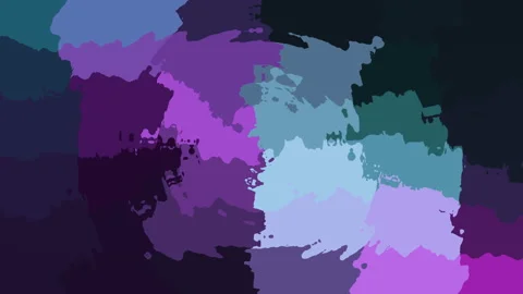 Abstract Colorful Art Background Loop Stock Footage 201470308