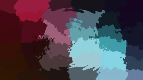 Abstract Colorful Art Background Loop Stock Footage 201470393