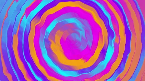Abstract Colorful Art Background Loop Stock Footage 223535368