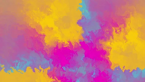 Abstract Colorful Art Background Loop Stock Footage 223548246