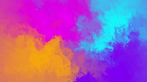 Abstract Colorful Art Background Loop Stock Footage 223550732