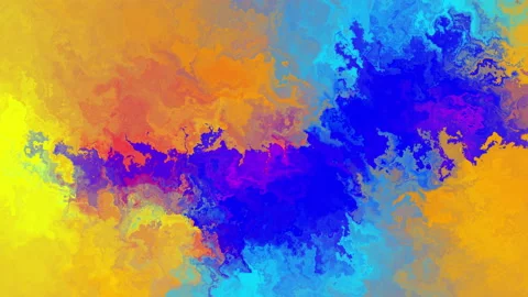 Abstract Colorful Art Background Loop Stock Footage 223557523