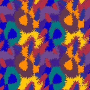 Abstract colorful artwork with abstract geometry pattern Stock-Illustration