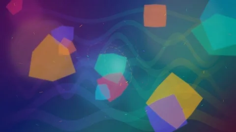 Abstract Colorful Background | 4K Seamless Loop Background Vidéo 344031186