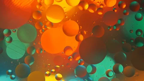 Abstract colorful background. Abstract bubbles in liquid 動画素材 131219430