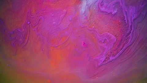 Abstract colorful background. Abstract pattern of liquid mixed oil paints. Stock-Footage 148829016