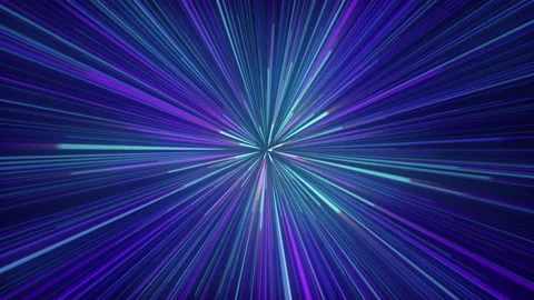 Abstract colorful background with bright neon rays and glowing lines Video stock 239091908