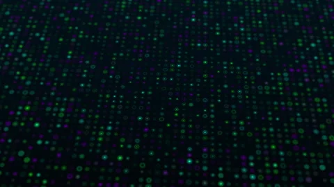 Abstract colorful background with circle pattern video motion background Stock Footage 339851935
