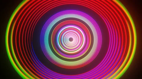 Abstract colorful background with circles Stock Footage 191371047