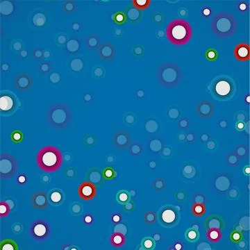 Abstract colorful background with circles Stock Illustration