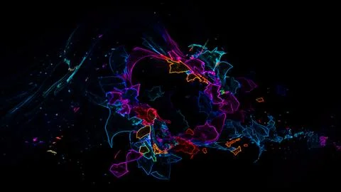 Abstract colorful background with copy space for your text or image. Stock Illustration