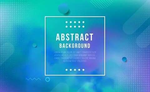 Abstract colorful background , Digital technology banner blue pink background Stock Illustration