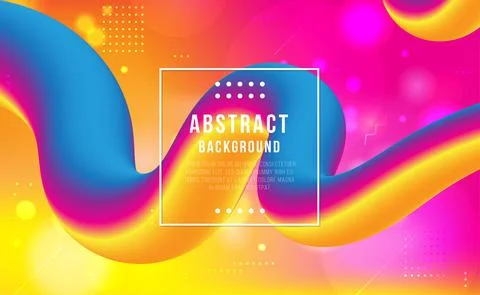 Abstract colorful background, Digital technology banner blue pink background Stock Illustration