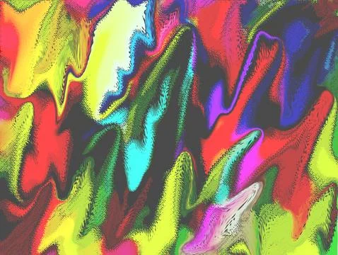 Abstract colorful background. Dynamic smooth shapes template for design 스톡 일러스트