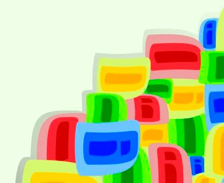 Abstract colorful background. EPS10 vector illustration. Stock Illustration