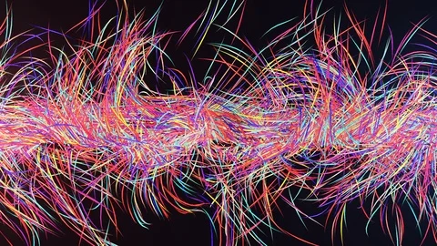 Abstract Colorful Background. Fast Motion Video stock 89484768