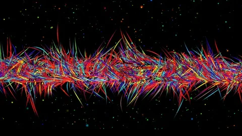Abstract Colorful Background. Fast Motion Video stock 89484769