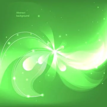 Abstract colorful background with flowers Stock-Illustration