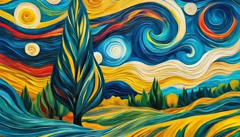 An abstract colorful background Stock Footage 304303988